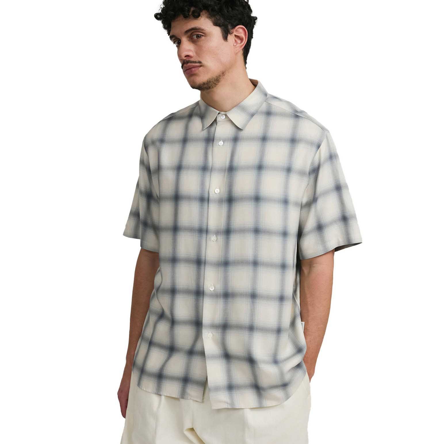 Saturdays NYC Bruce Checked Short Sleeve Shirt